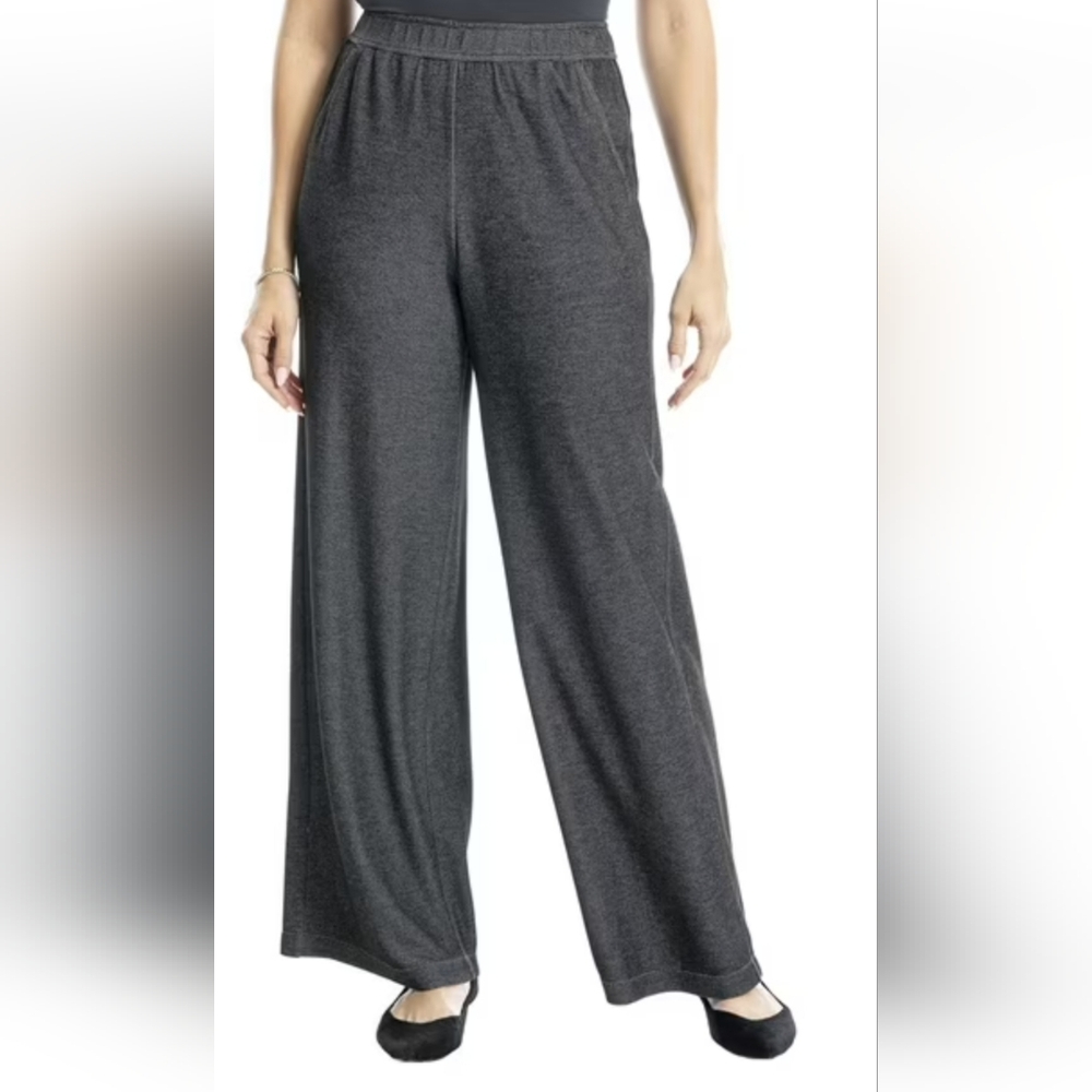 Max Studio wide leg pants sz L